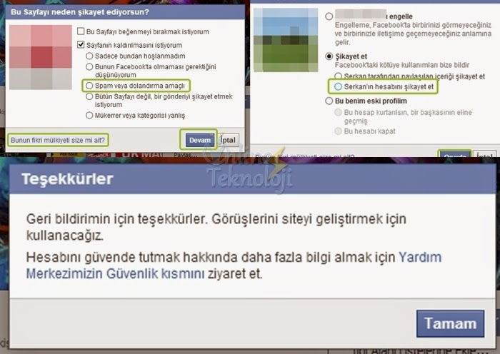 Facebook Sahte Hesap Nasıl Şikayet Edilir-3