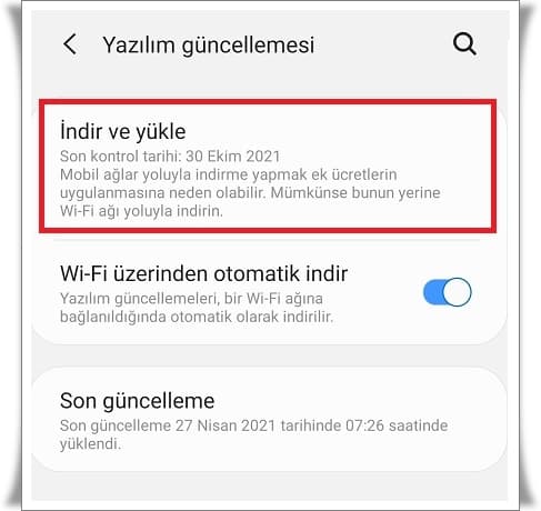 Android Telefonlarda Sürüm Yükseltmesi Nasıl Yapılır?