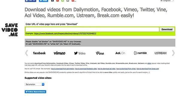Dailymotiondan Programsız Video İndirme