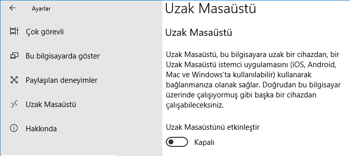 Windows Uzak Masaüstü Bağlantısı Nasıl Kullanılır ?