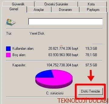 Windows Gereksiz Dosyalar Nasıl Temizlenir 1