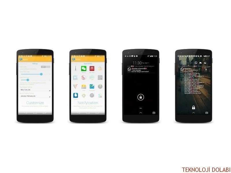 Android Kilit Ekranında Bildirimleri Görüntülemek Android Kilit Ekranında Bildirimleri Görüntülemek 1