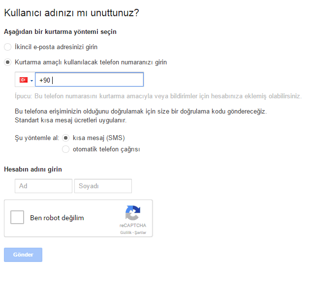 Gmail Şifremi Unuttum Nasıl Alabilirim-3