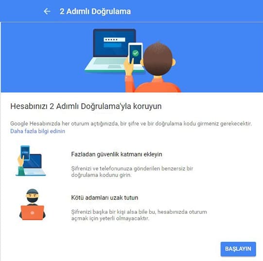 Google Hesabınızı Güvene Alın!