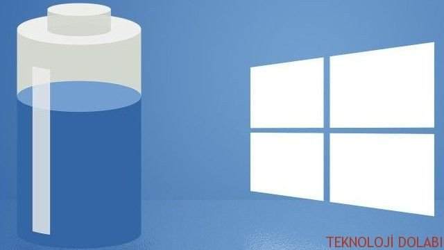 Windows 10 yüklü Dizüstü Bilgisayarlarda Pil Tasarrufu 1