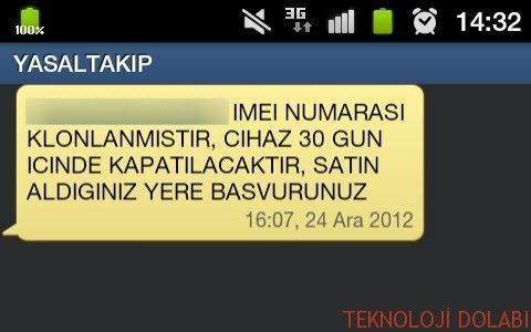 IMEI Kopyalanması ve Çözümleri IMEI Kopyalanması ve Çözümleri 2