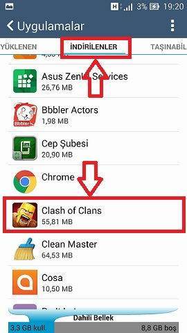 Clash of Clans Durduruldu Hatası ve Çözümü-4