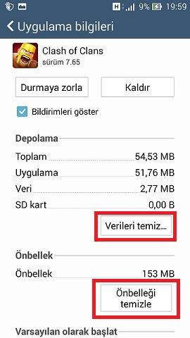 Clash of Clans Durduruldu Hatası ve Çözümü-5