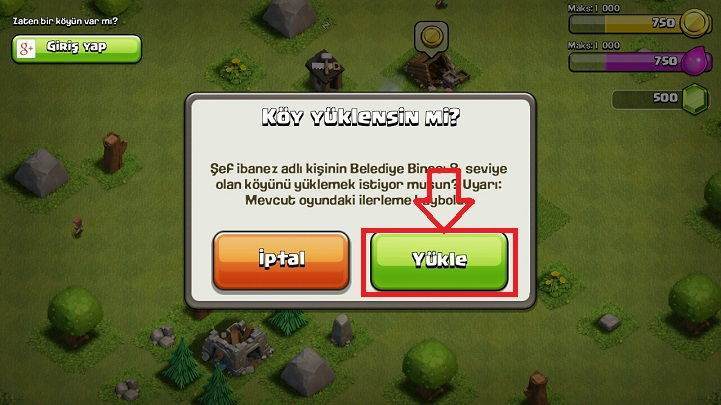 Clash of Clans Durduruldu Hatası ve Çözümü-7