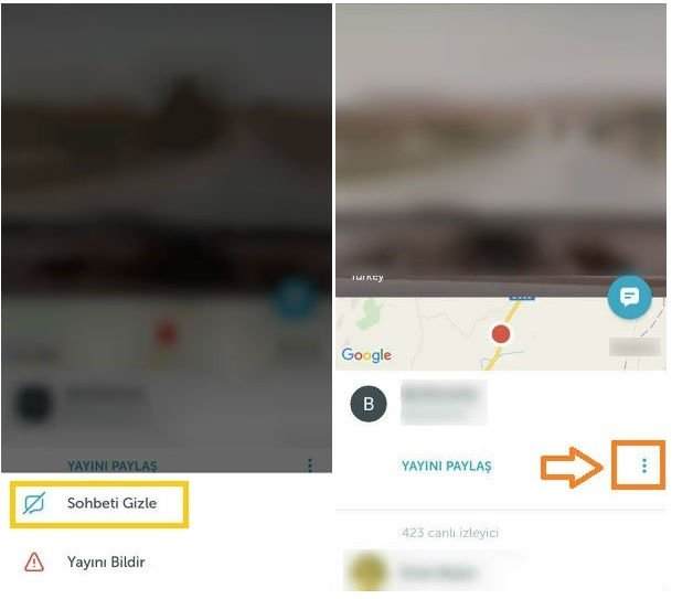 Periscope’da Yorumlar Nasıl Gizlenir ?