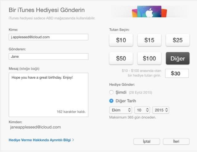 itunes-hediye