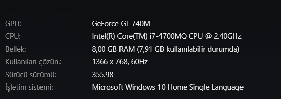 Windows 10 Nvidia Kernel Mode Driver ( 355.82 ) Hatasının Çözümü 4