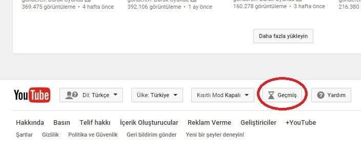 Youtube-izleme-geçmişini-silme-1