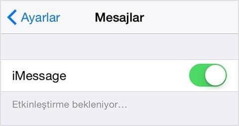 iMessage Nasıl Açılır 