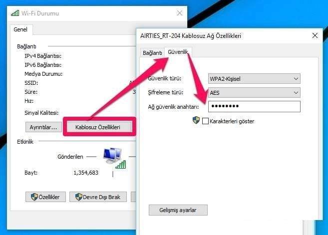 Windows 10'da WiFi Şifresi Nasıl Görüntülenir?