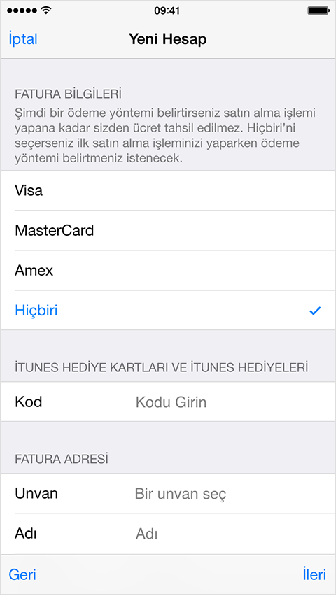Kredi Kartı Olmadan Apple Kimliği Nasıl Açılır-3(www.TeknolojiDolabi.com)