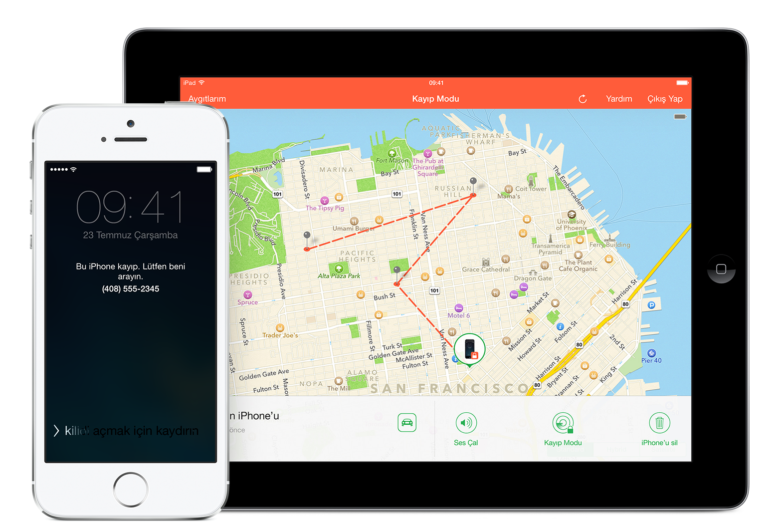 1 iPhone, iPad veya iPod Touch‘ınız Kaybolursa veya Çalınması Halinde Yapılacaklar