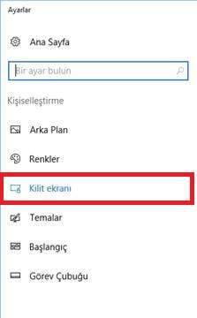 kilit ekranı özelleştirme, kilit ekranı kaldırma, kilit ekranı resmini değiştirme,kilit ekran resmi değişmiyor