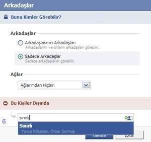 Facebook'ta Eklediğim Arkadaşları Kimse Görmesin-4