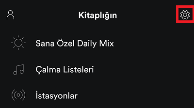 Spotify internetsiz müzik dinleme