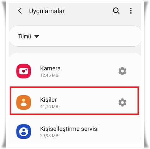 Kişi Listesi Güncelleniyor Sorunu Çözümü