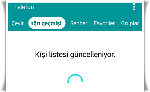 Kişi Listesi Güncelleniyor Sorunu Çözümü