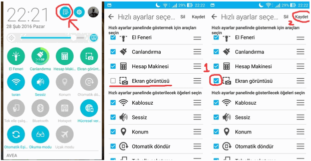 ASUS ZenFone Max'da Ekran Görüntüsü Nasıl Alınır-2
