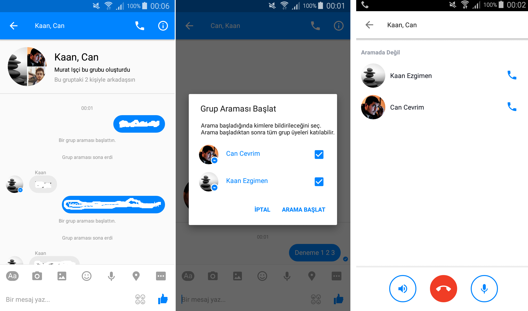 Facebook Messenger ile sesli görüşme yapmak-2