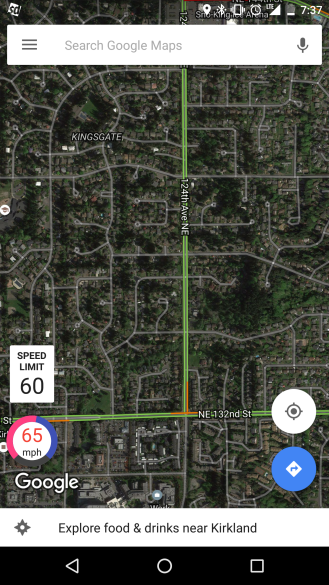 Google Maps'e Hız Göstergesi Ekleyin