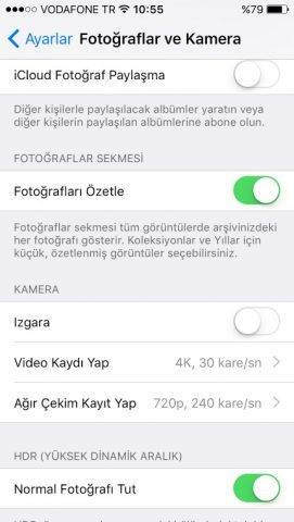 iPhone'da Kamera Çözünürlüğü Nasıl Ayarlanır-1