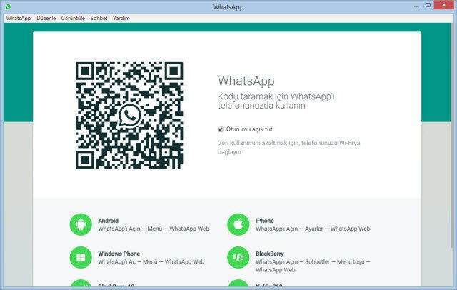 WhatsApp Bilgisayar Versiyonu Nasıl Kullanılır -3