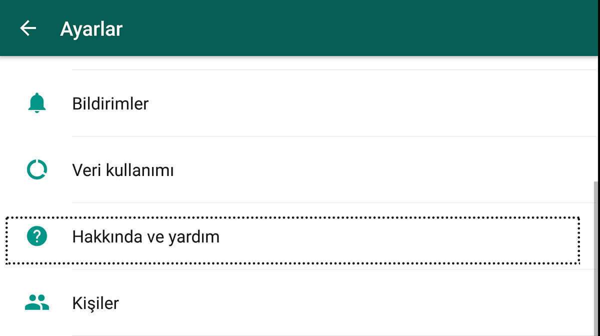 Whatsapp Sürümü Nasıl Öğrenilir2