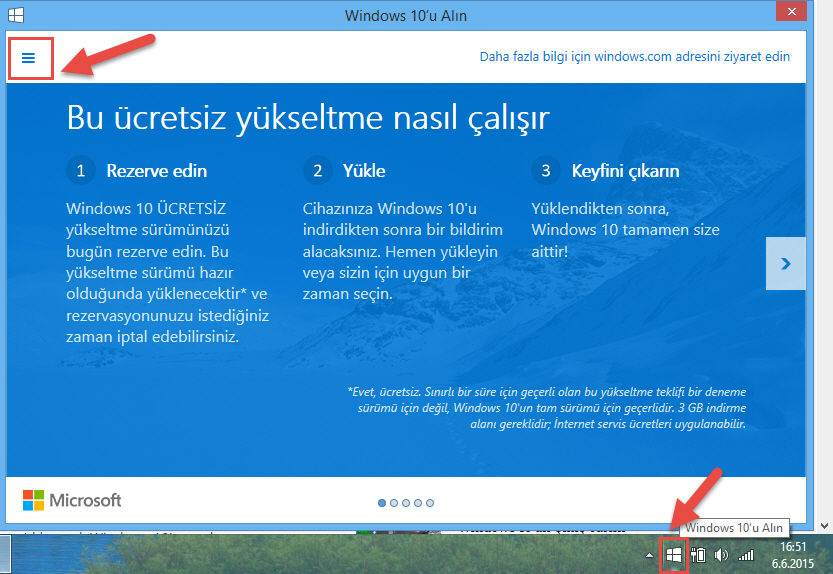 Windows 10 rezervasyonu nasıl iptal edilir-1