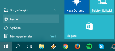 Windows 10'da yüklü uygulamaların veri tüketimleri nasıl öğrenilir-1