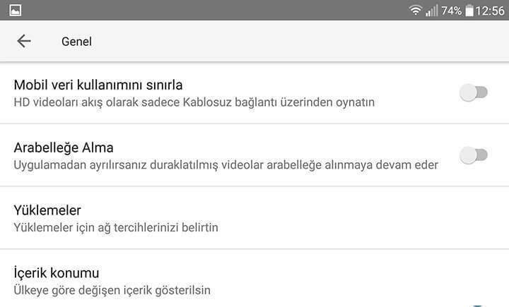 Youtube için Mobil Veri Kullanımı Sınırlaması Nasıl Yapılır-4