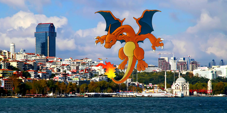 pokemon go beşiktaş