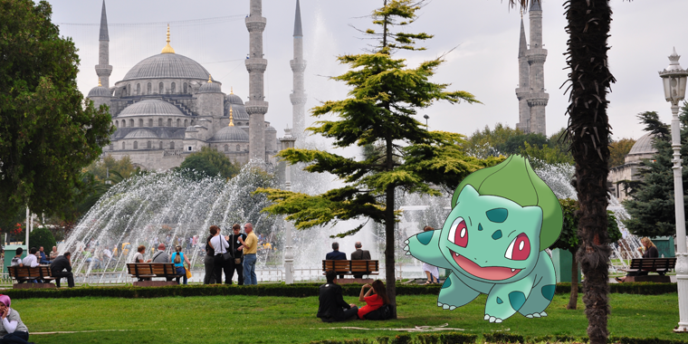 pokemon go sultanahmet sahili