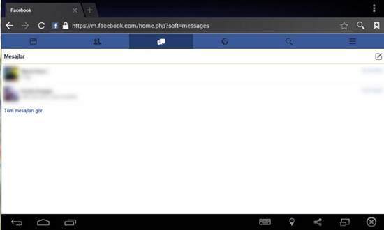 Facebook Messenger Yüklemeden Mesajları Okuma4