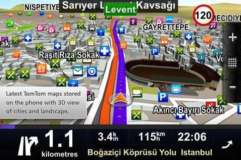 Akıllı Telefonlar için Trafik uygulamaları Sygic GPS Uygulamaları-TeknolojiDolabi
