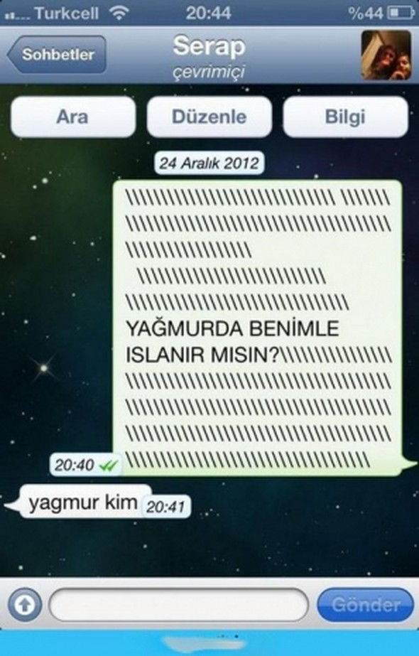 Yardıran WhatsApp mesajları 11