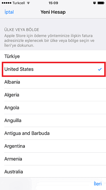 Kredi Kartı Olmadan Amerika App Store Hesabı Açma