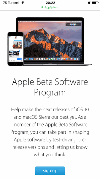 iOS 10 Public Beta Nasıl Yüklenir1