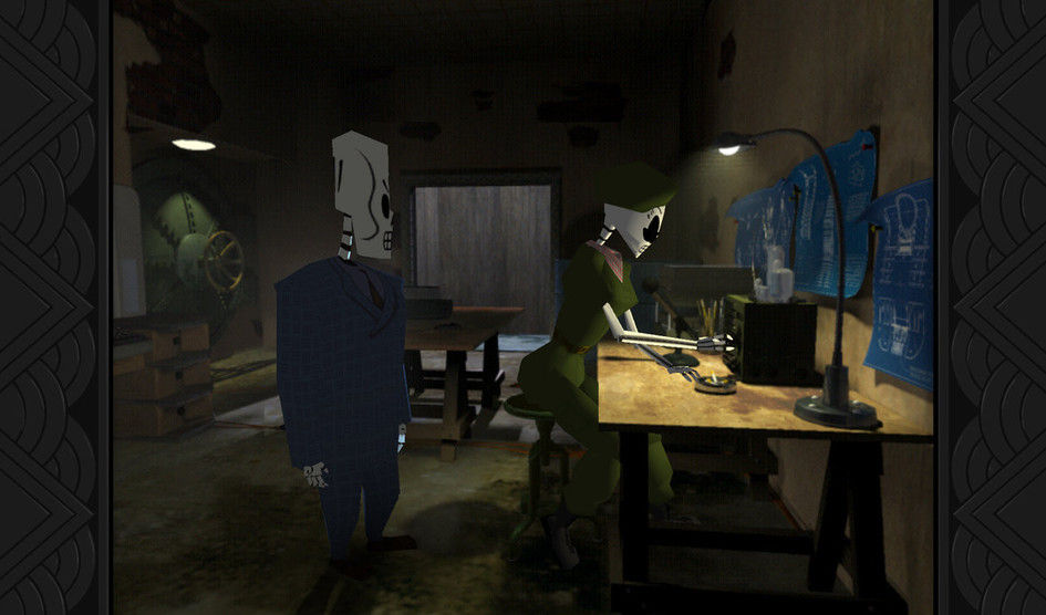 4) Grim Fandango Remastered