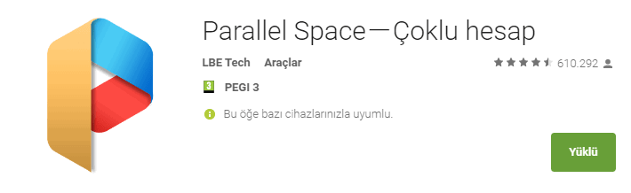 Aynı Uygulamadan 2 Tane Kurma ve Kullanma6