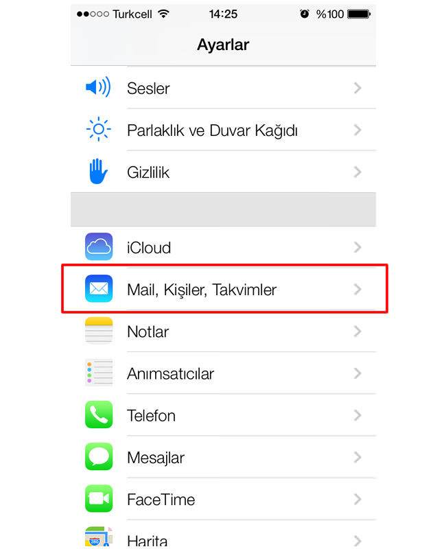 SIM Karttan iPhone'a Kişileri Aktarma