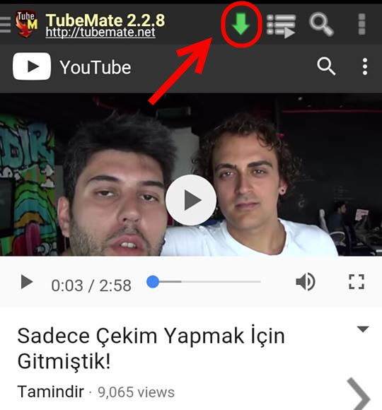 Android YouTube Video İndirme