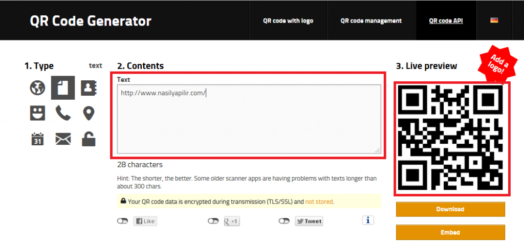 QR Kod Nasıl Oluşturulur?