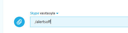 Skype'da Sesli Bildirimleri Devredışı Bırakma