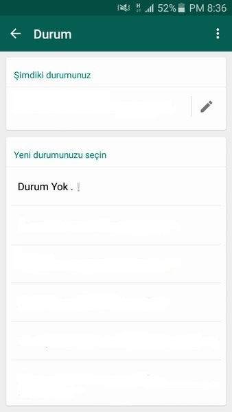 Whatsapp'ta Durum Güncellemesi Nasıl Yapılır?