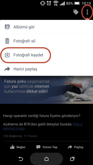 Facebook Fotoğrafları Nasıl İndirilir